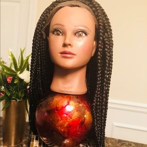 Hand Braided Box Braids Lace Front Wig